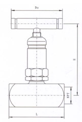 SS-5PDF8美標內螺紋針型閥 SS-5PDF8美標內螺紋針型閥